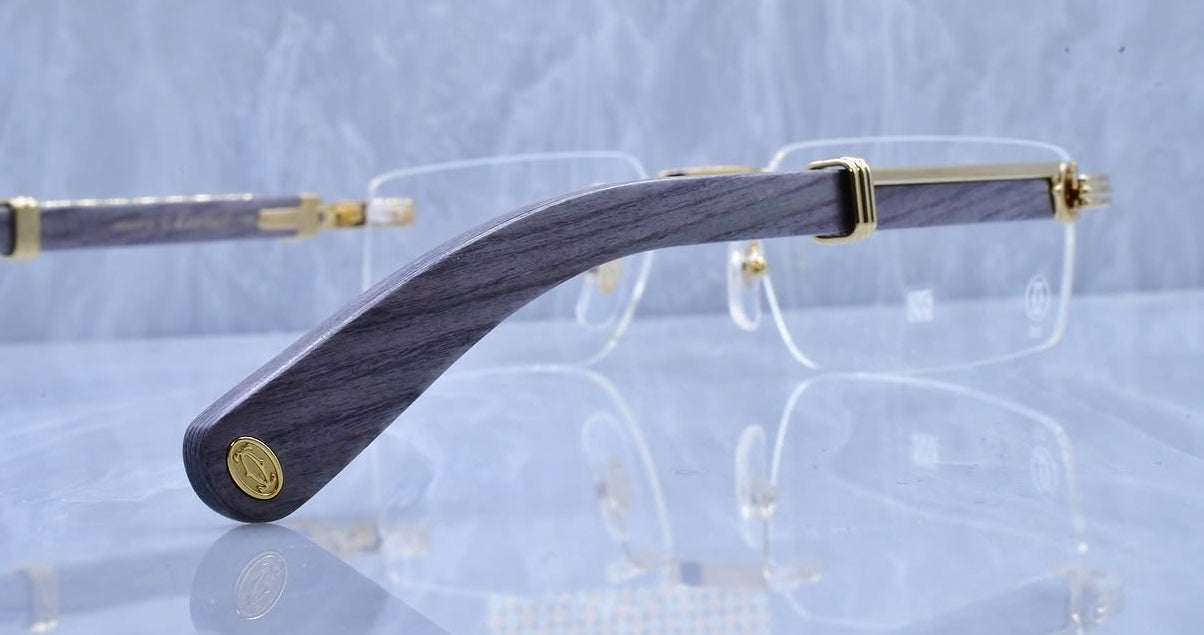 Cartier Ash Wood Premiere Sunglasses