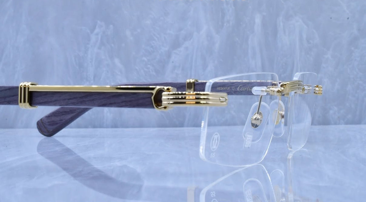 Cartier Ash Wood Premiere Sunglasses